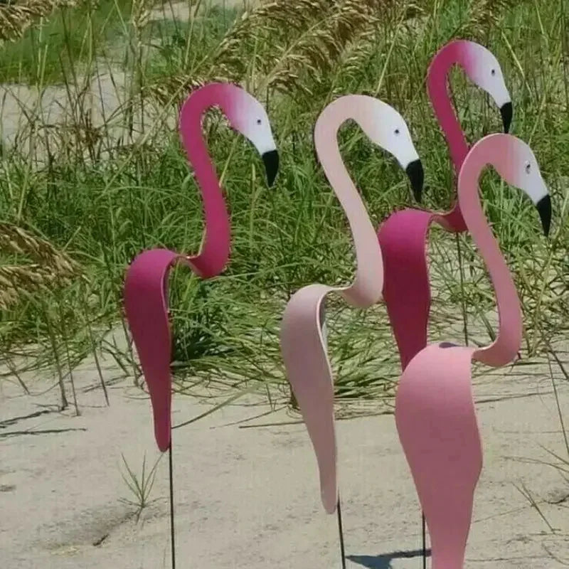 flamingo puutarhakoriste