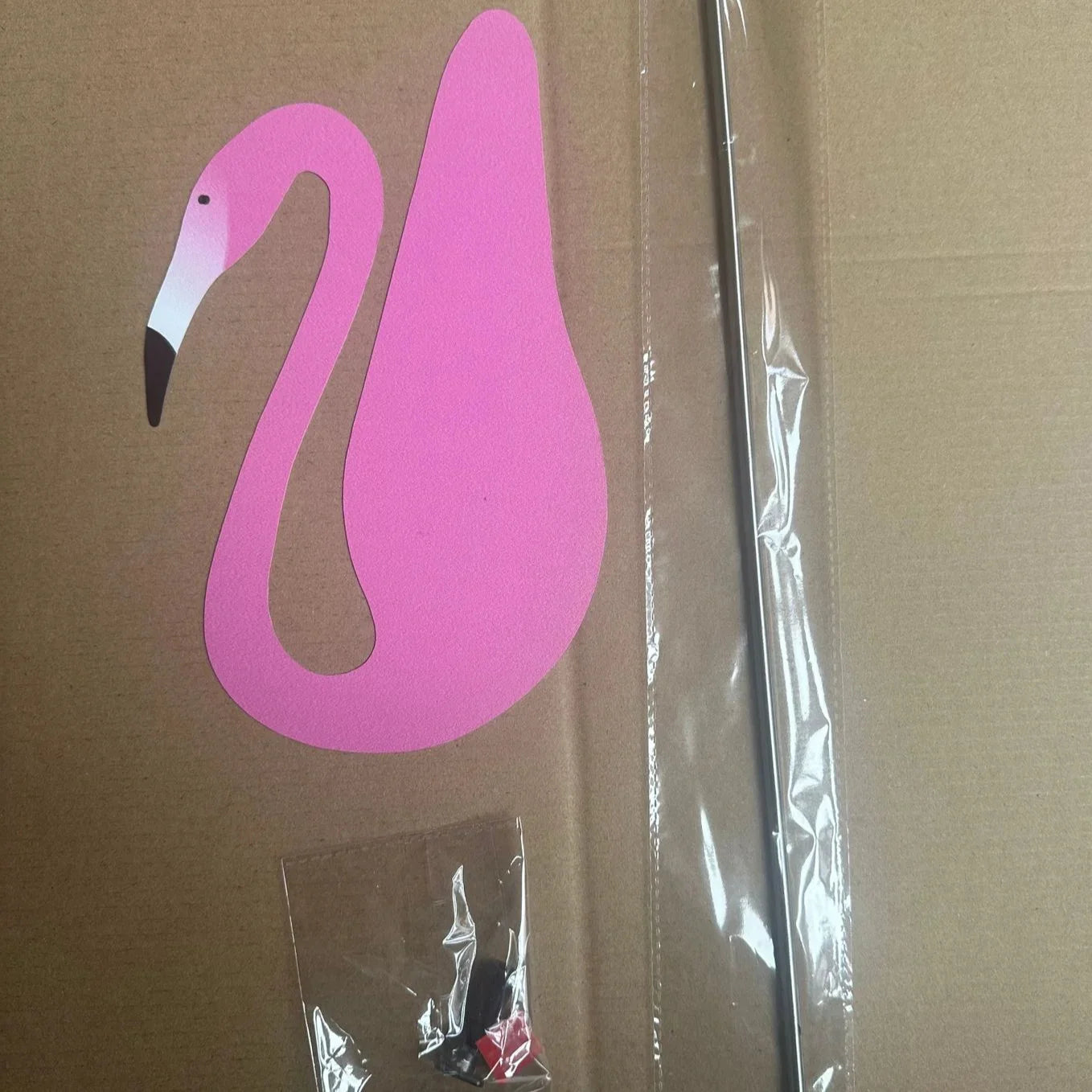 flamingo puutarhakoriste